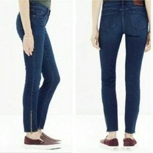 Madewell Skinny Jeans with Ankle Zipper  29